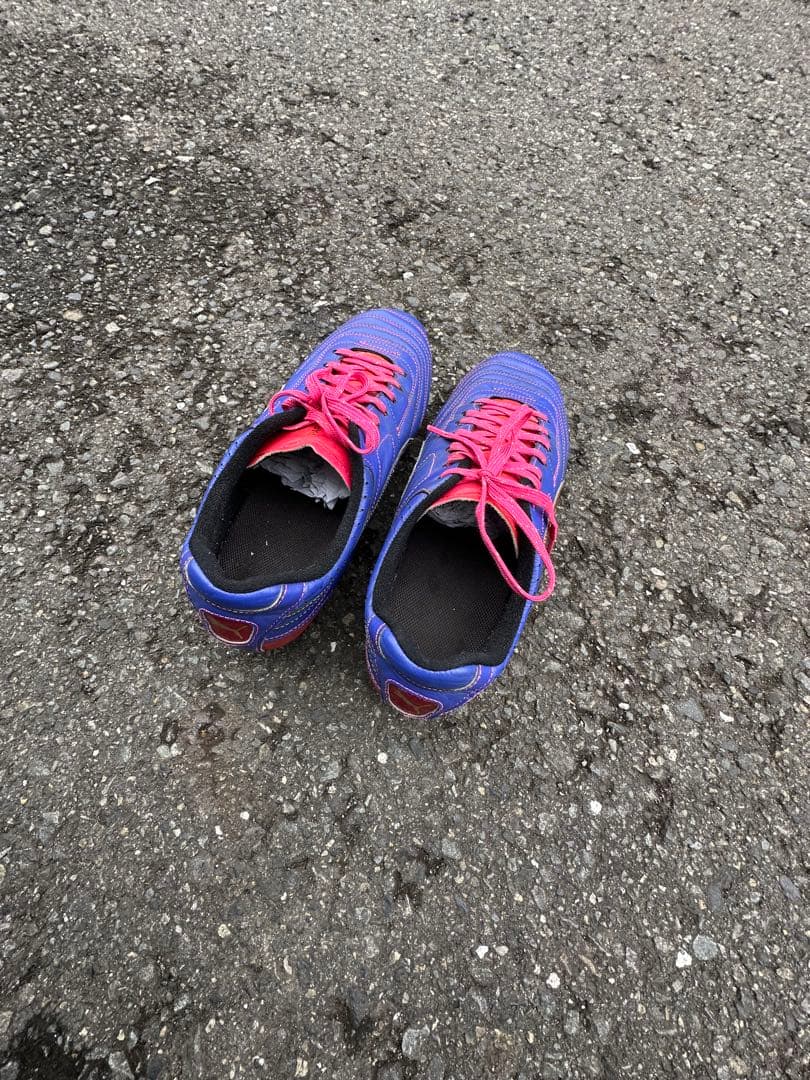 超激レアPUMA vintage『purple&pink』スパイク