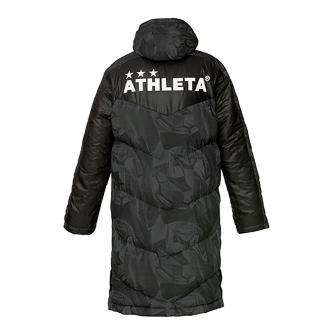 【ATHLETA(アスレタ)】 ベンチコート・ブラック・Ｏサイズ(使用品)