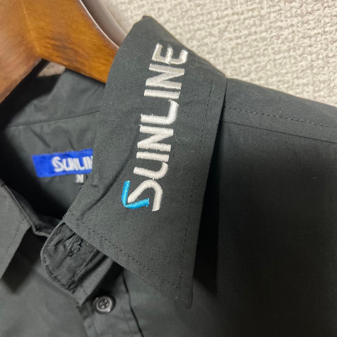 ✨美品　SUNLINE【サンライン】　黒シャツ　M サイズ✨