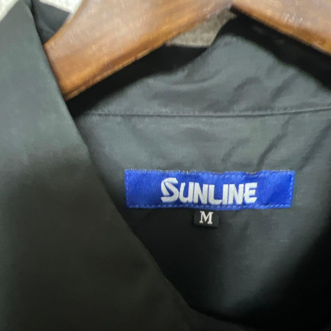 ✨美品　SUNLINE【サンライン】　黒シャツ　M サイズ✨