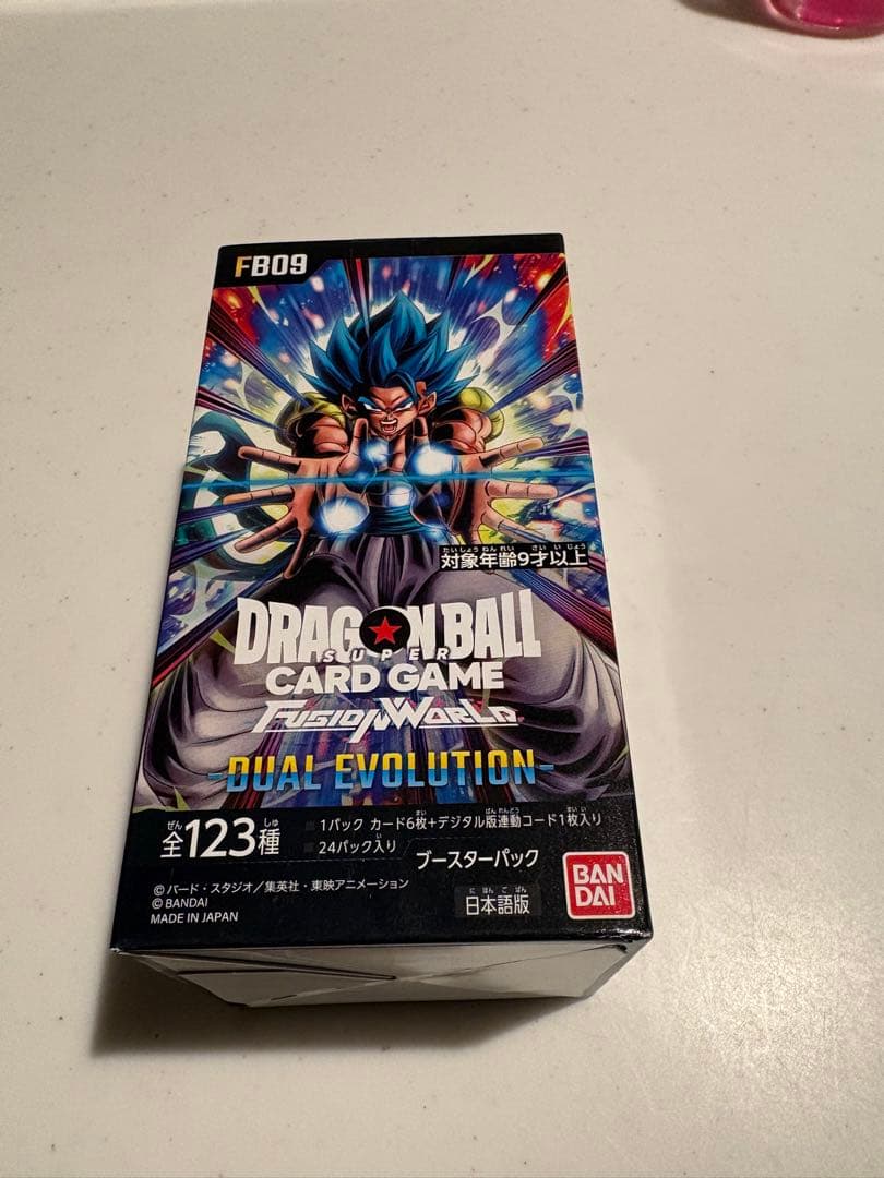 ドラゴンボールフュージョンワールド　 DUAL EVOLUTION 未開封BOX