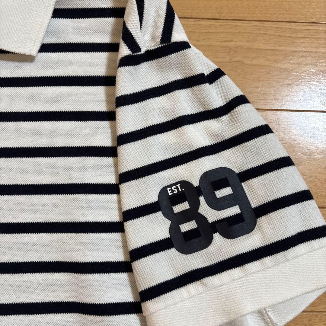 PEARLY GATES ボーダー半袖シャツ サイズ6
