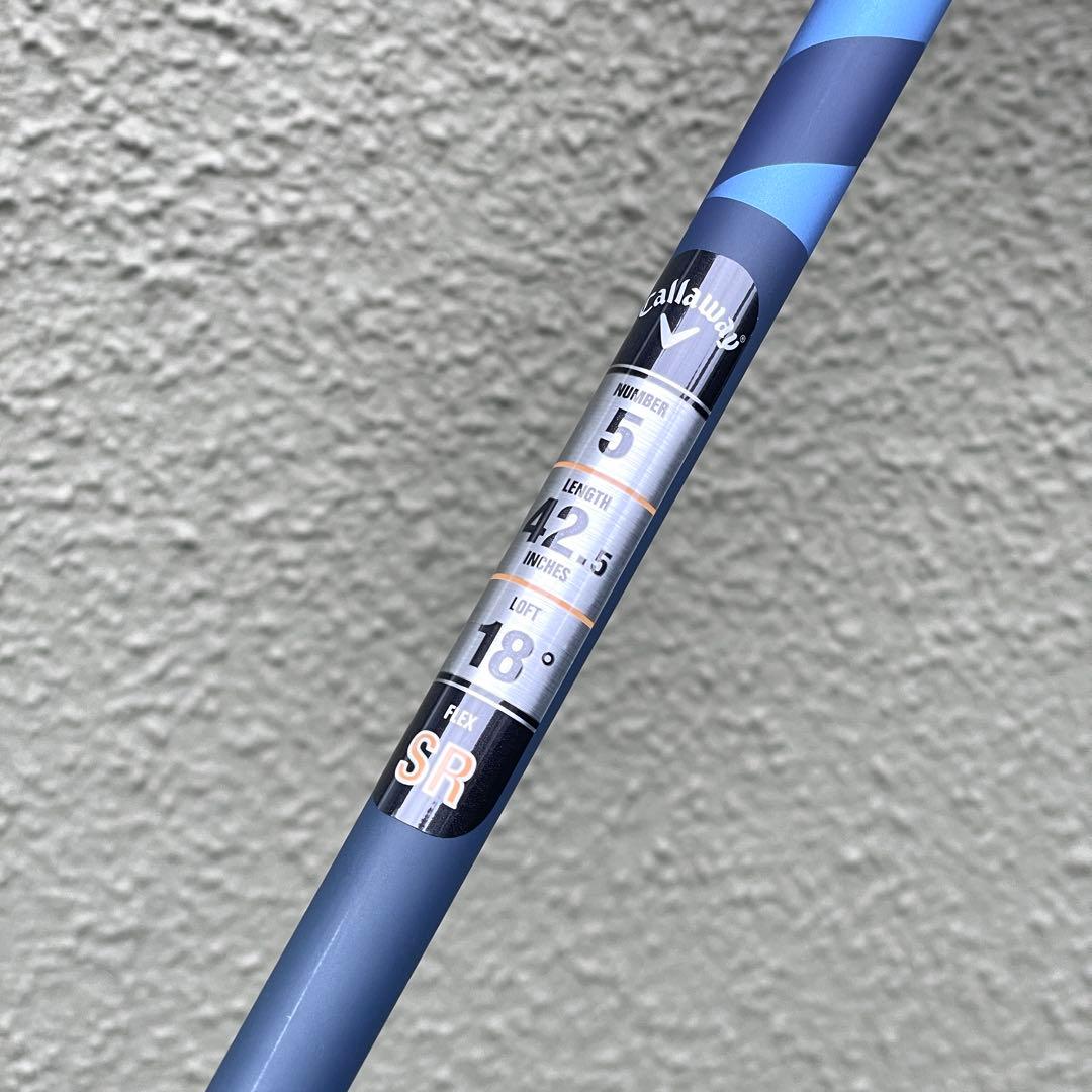新品未使用 パラダイムX 5番ウッド 5W キャロウェイ ベンタス