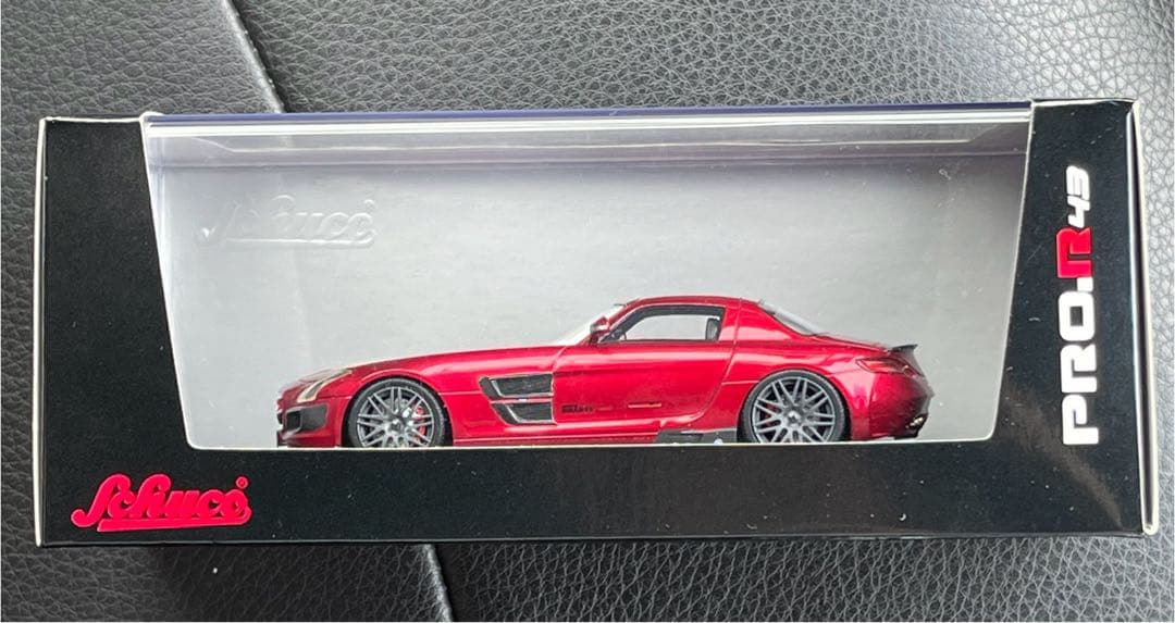 1/43 シュコー BRABUS 700 SLS ブラバス ツインターボ レッド