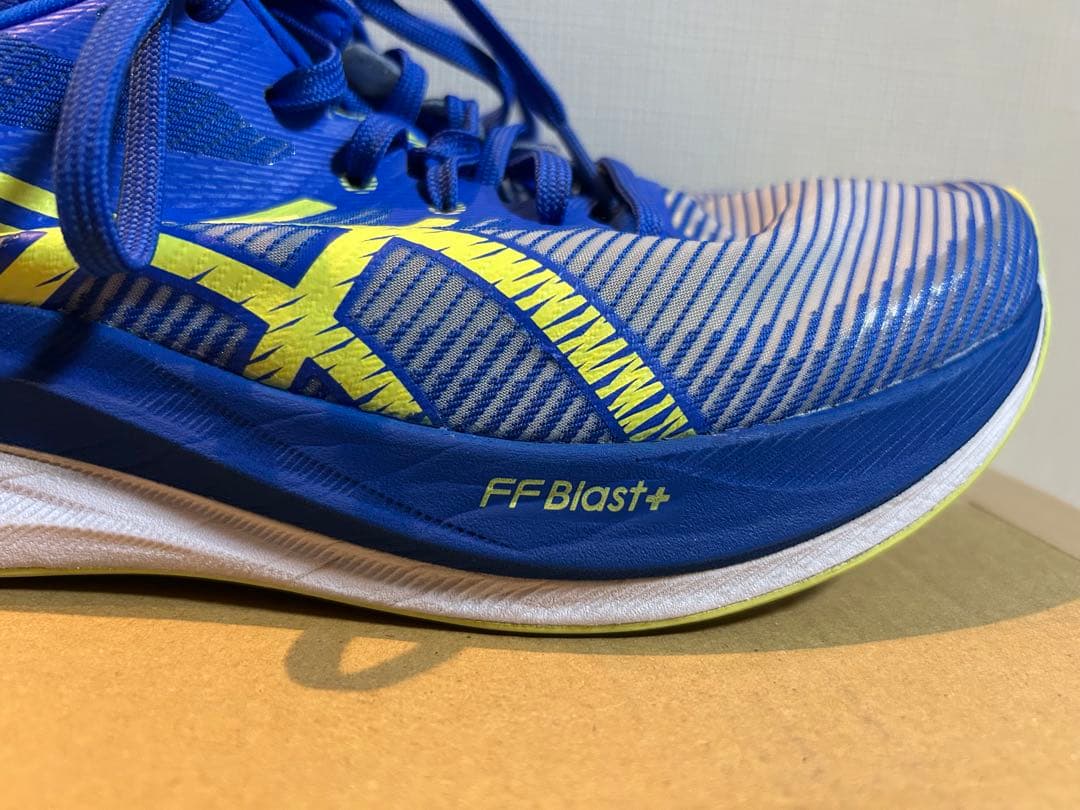 ASICS MAGIC SPEED3 26.5cmランニング　ブルー/イエロー