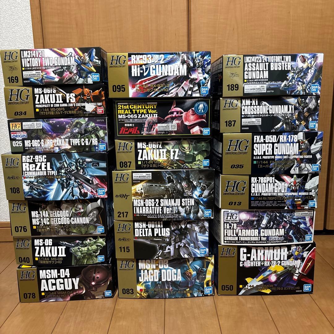 あ*き様 HGガンプラ19個まとめ売り