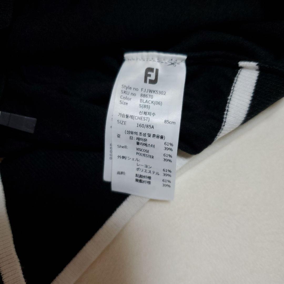 FootJoy レディース ゴルフ ベスト 黒