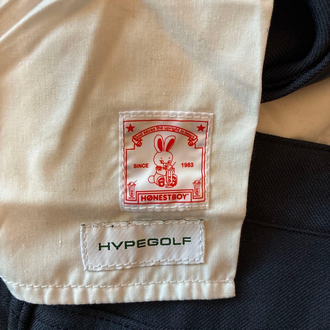 HYPEGOLF×HONESTBOY コラボ　グレー　ゴルフパンツ