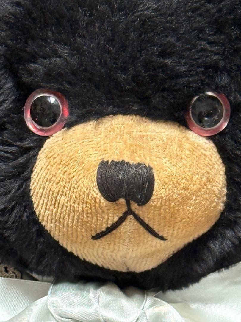 難有り　昭和レトロ　テディベア　日本製ぬいぐるみ
