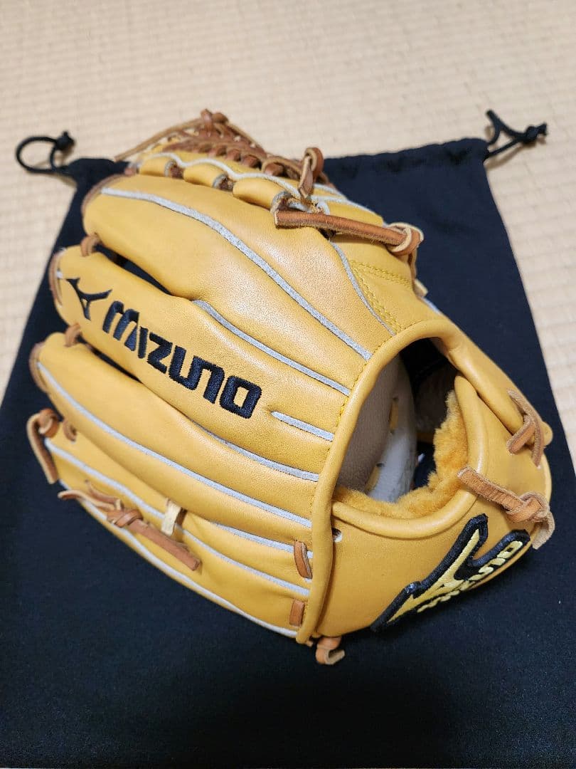 本日終了ミズノプロ　 usa 硬式グローブ タン　セカンド　ショート