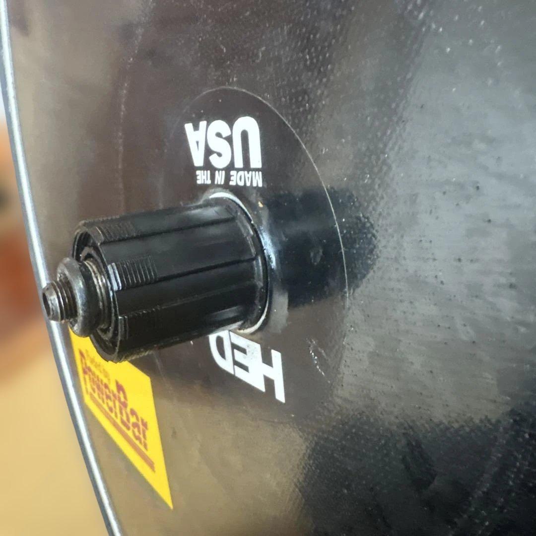 整備済　HED.disc ディスクホイール 前後700cセット　10速フリー