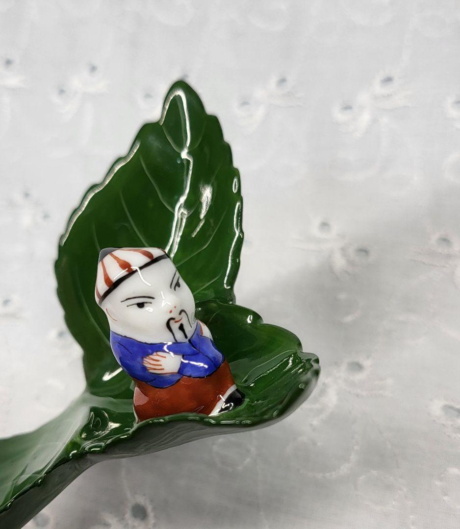 未使用近✨ヘレンド シノワズリ マンダリン カードスタンド 箸置き