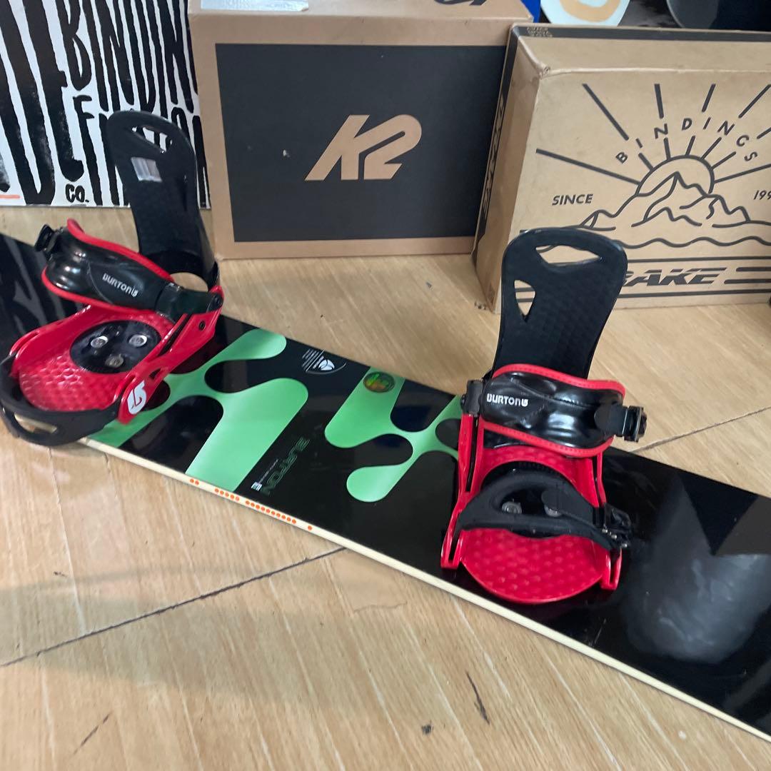 BURTON　バートン　バインディング付きスノーボードセット　激レアFLコア