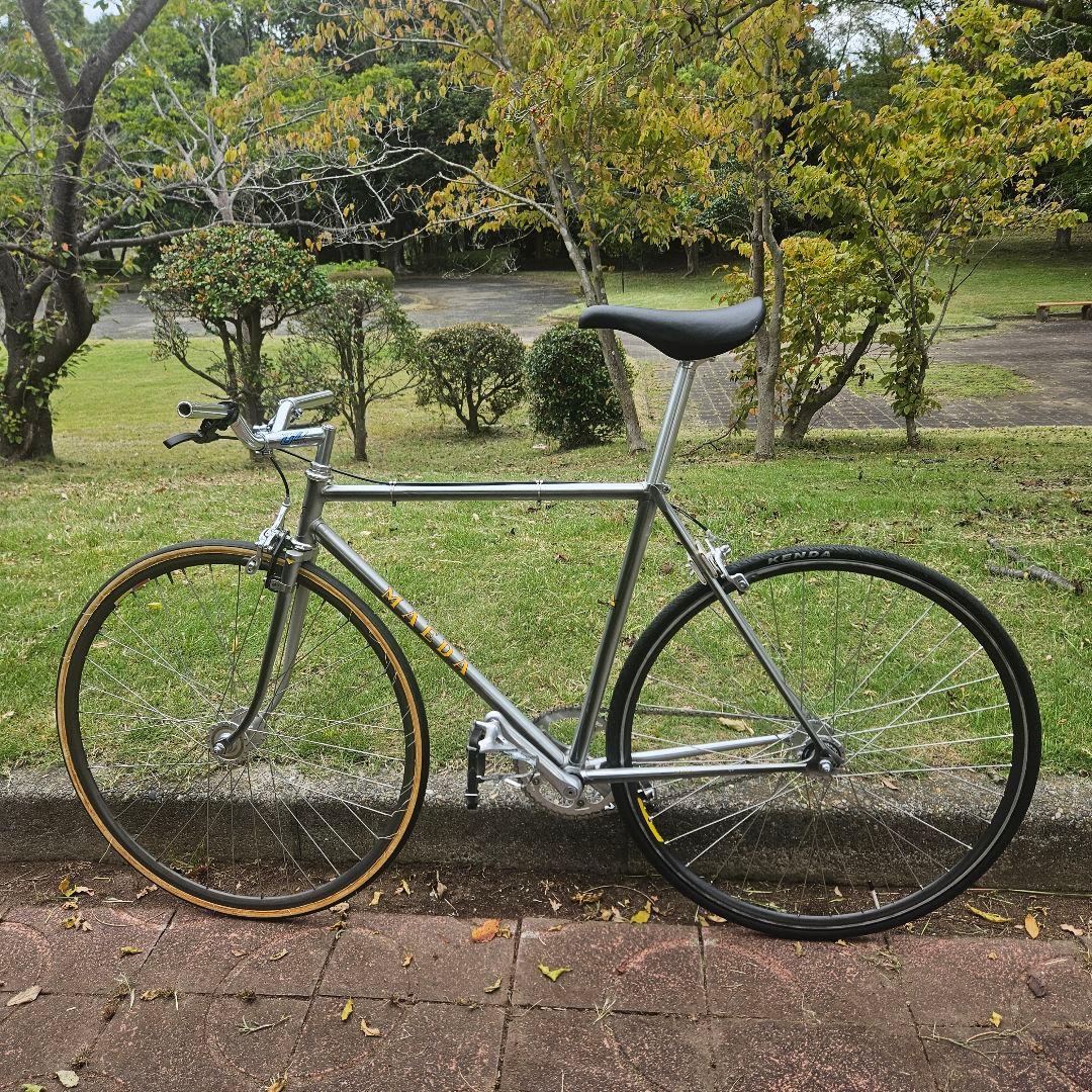 レア maeda 前田工業 njs 美品 フレームセット 505