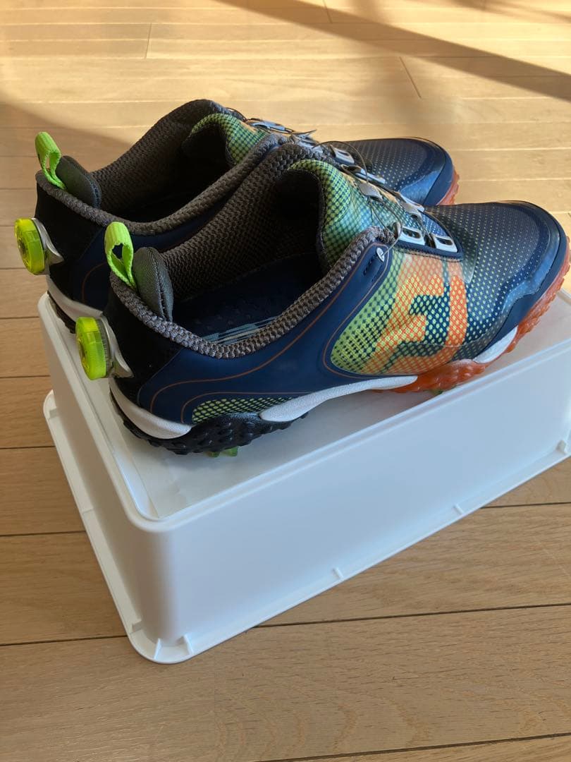 【美品】FJ フットジョイ　ゴルフシューズ　フリースタイルボア　26.0㎝