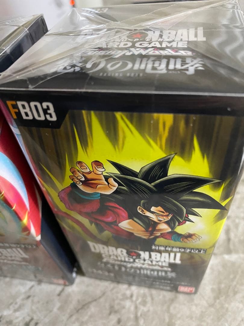 ドラゴンボールカード未知なる冒険&怒りの咆哮box