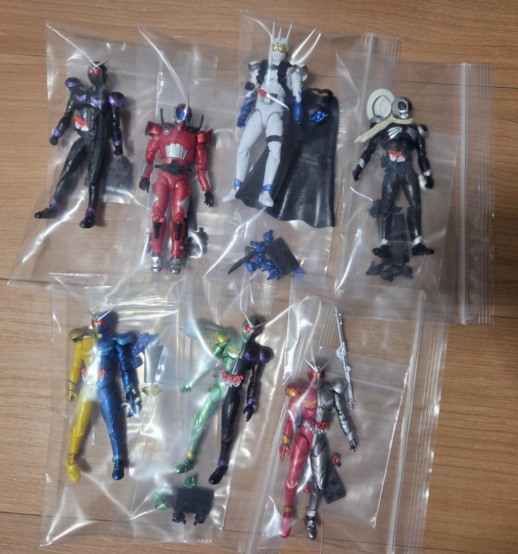 SHODO XX 仮面ライダーW ７体セット