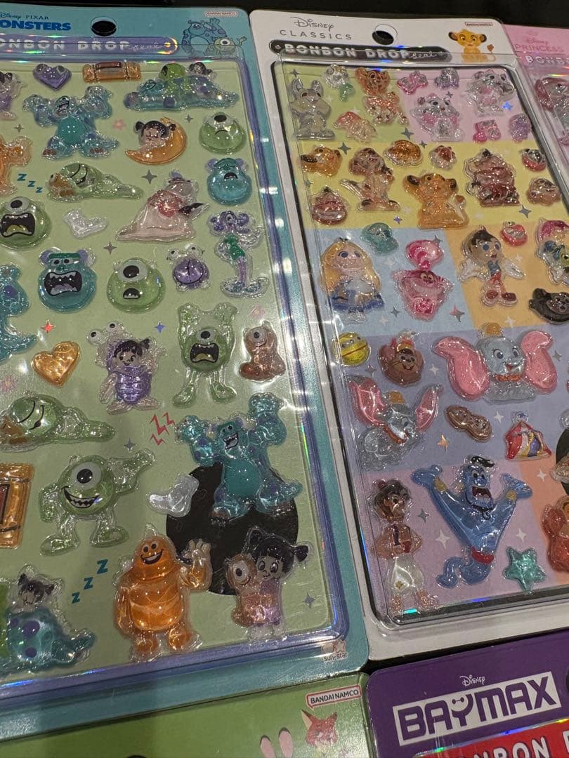 正規品 ディズニー ボンボンドロップシール 第2弾 コンプリート クラシック