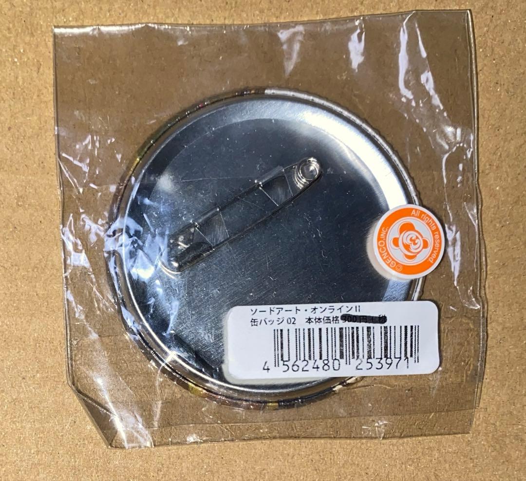 ソードアートオンライン　缶バッジ　シノン　sao