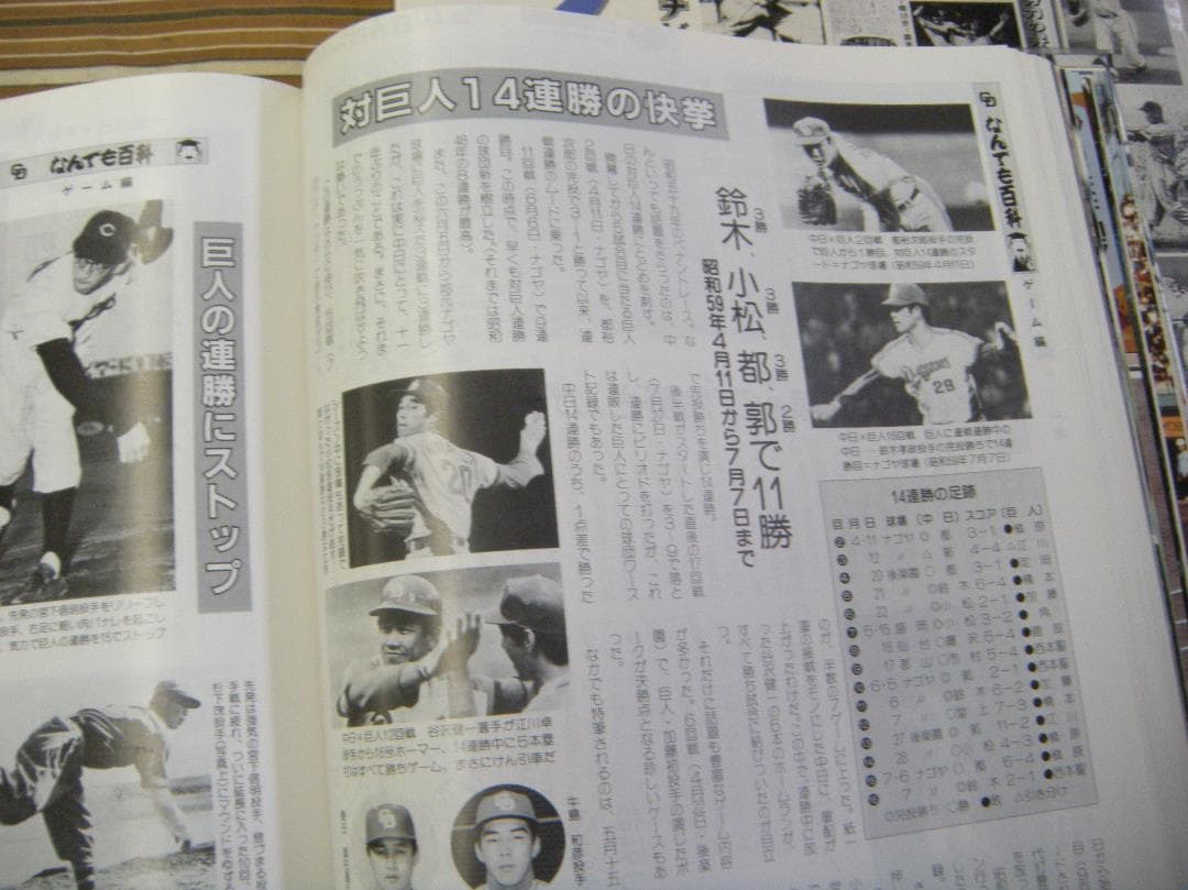 永久保存版　プロ野球史　＆　ドラゴンズ50　2冊セット
