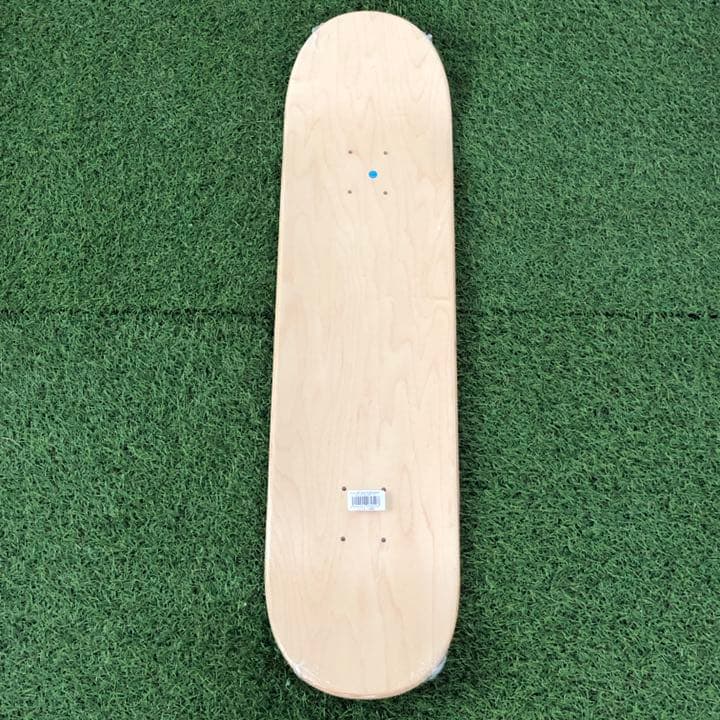 カラースケートボード　ブランクデッキ　8.0インチ　NATURAL