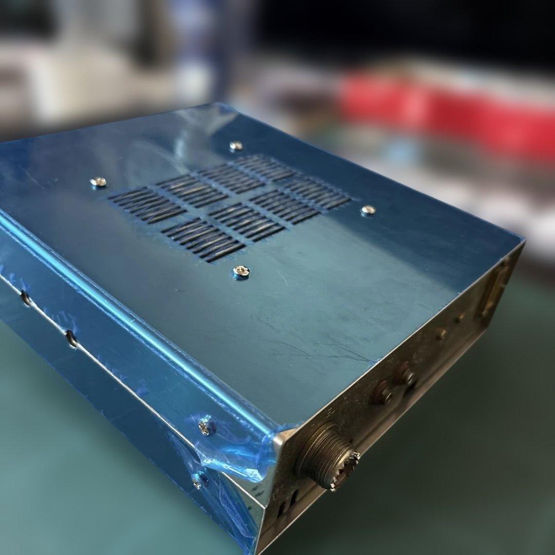 NASA72GX受信機 新品ステンレスカバー装着