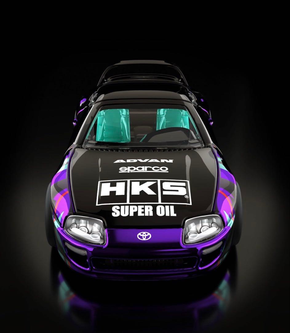 ホットウィール 1997 Toyota Supra HKS RLC限定 スープラ