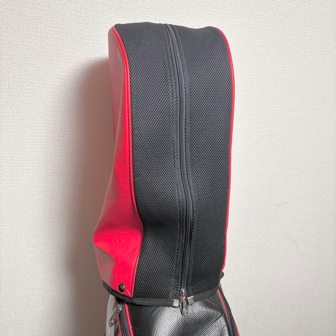【美品】Yamaha RMX 藤田寛之プロサイン入り キャディバッグ レッド