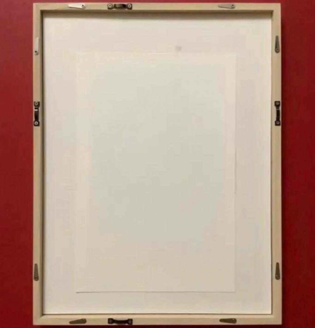 絵画・額縁・版画・津田耕・Trampet・シルクスクリーン・美術品・インテリア