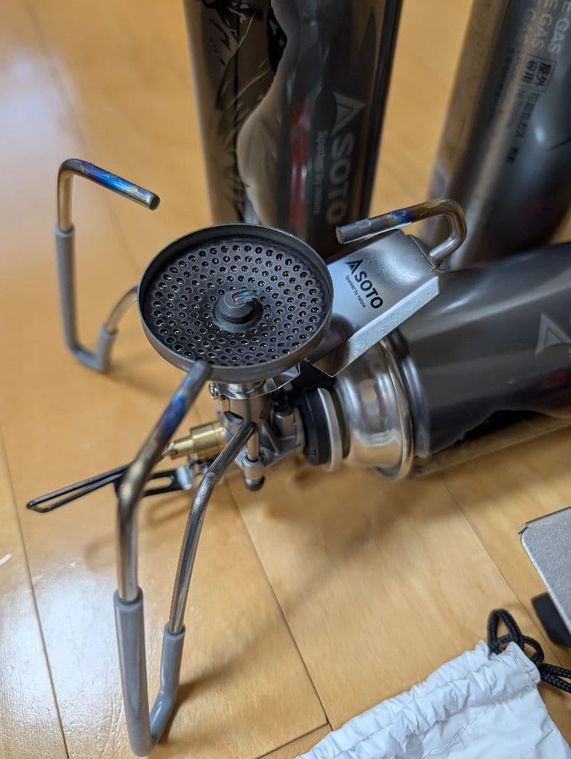 SOTOのST350＆ ST-3501のセット（CB缶付）