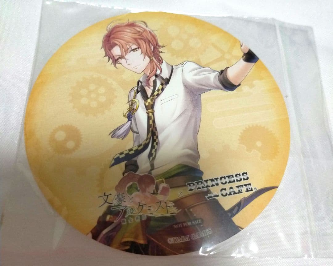 文アル 高村光太郎 缶バッジ コースター アクリル ミニ フィギュア 3点セット
