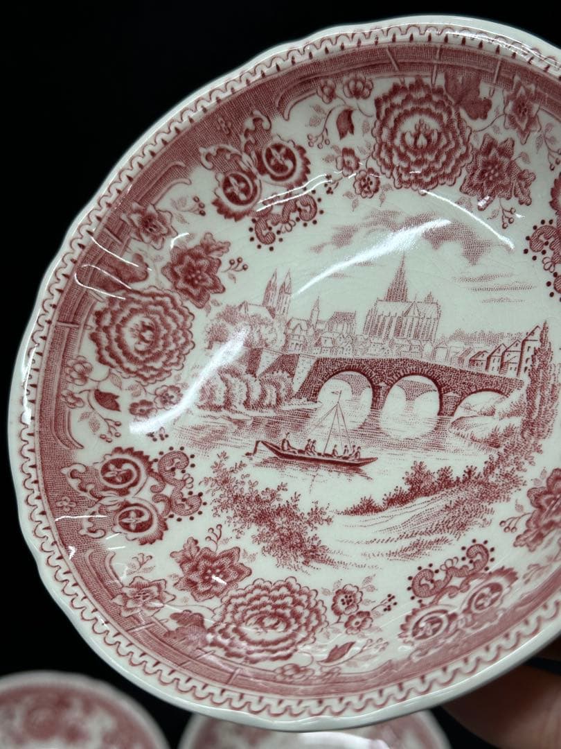 【VINTAGE】Villeroy&Boch ブルゲンラント　ボウル　5P