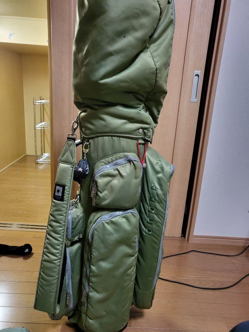 グリーン ゴルフバッグ 多ポケット　オノフ