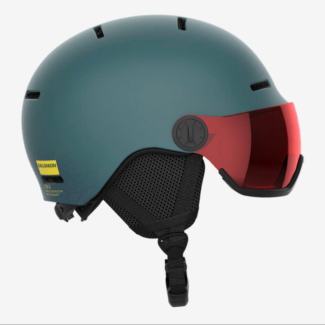 新品在庫処分SALOMONORKAVISORノースアトバイザーヘルメット27%引