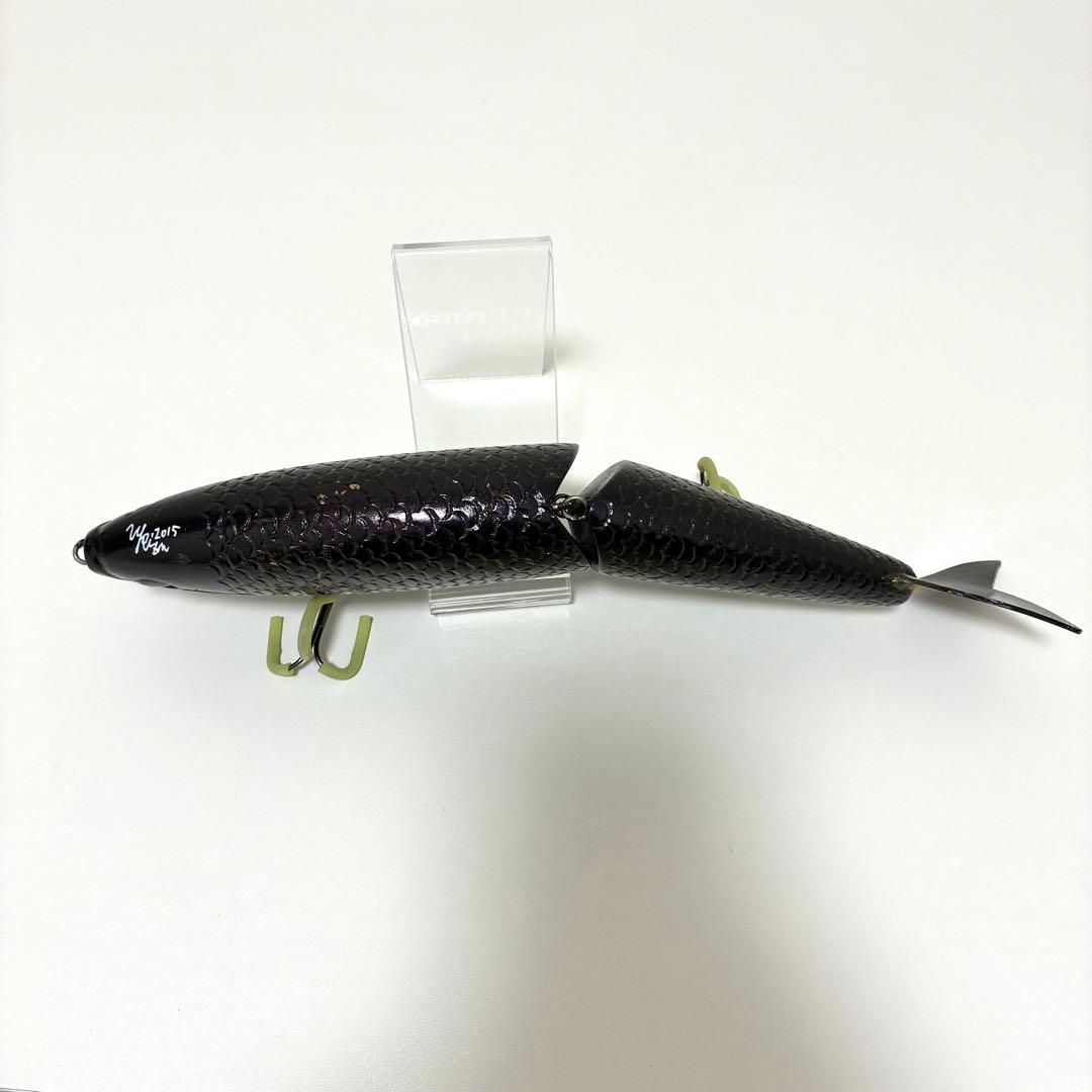 【良品】サイン入り ハンドメイド ビッグベイト 約33cm 423g