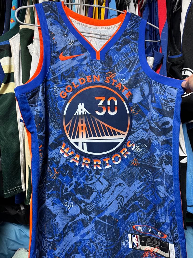 ステフィン・カリー　ウォリアーズ　NIKE セレクションユニフォーム　サイズ44