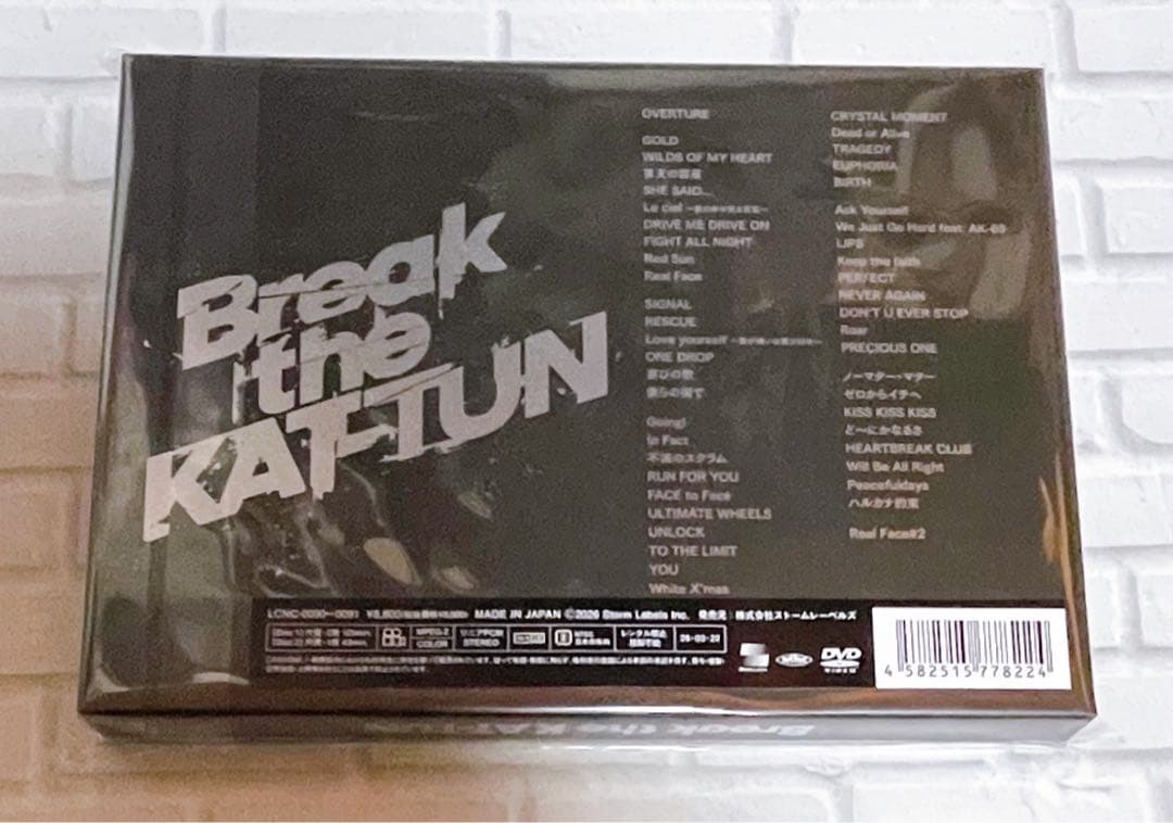 アイドル Break the KAT-TUN DVD