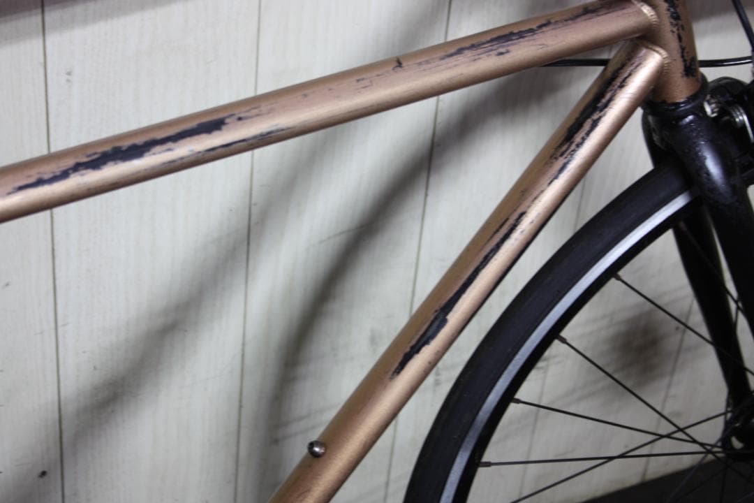 ブロンズ ピストバイク 700C アルミ