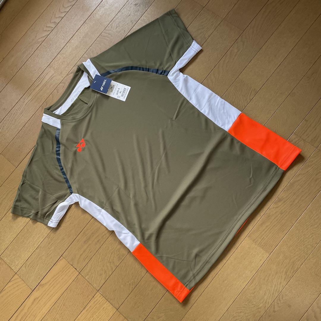 ヨネックス　YONEX テニス＆バドミントン　ゲームウェア　新品　XL カーキ
