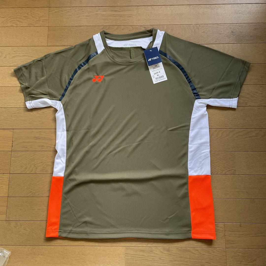 ヨネックス　YONEX テニス＆バドミントン　ゲームウェア　新品　XL カーキ
