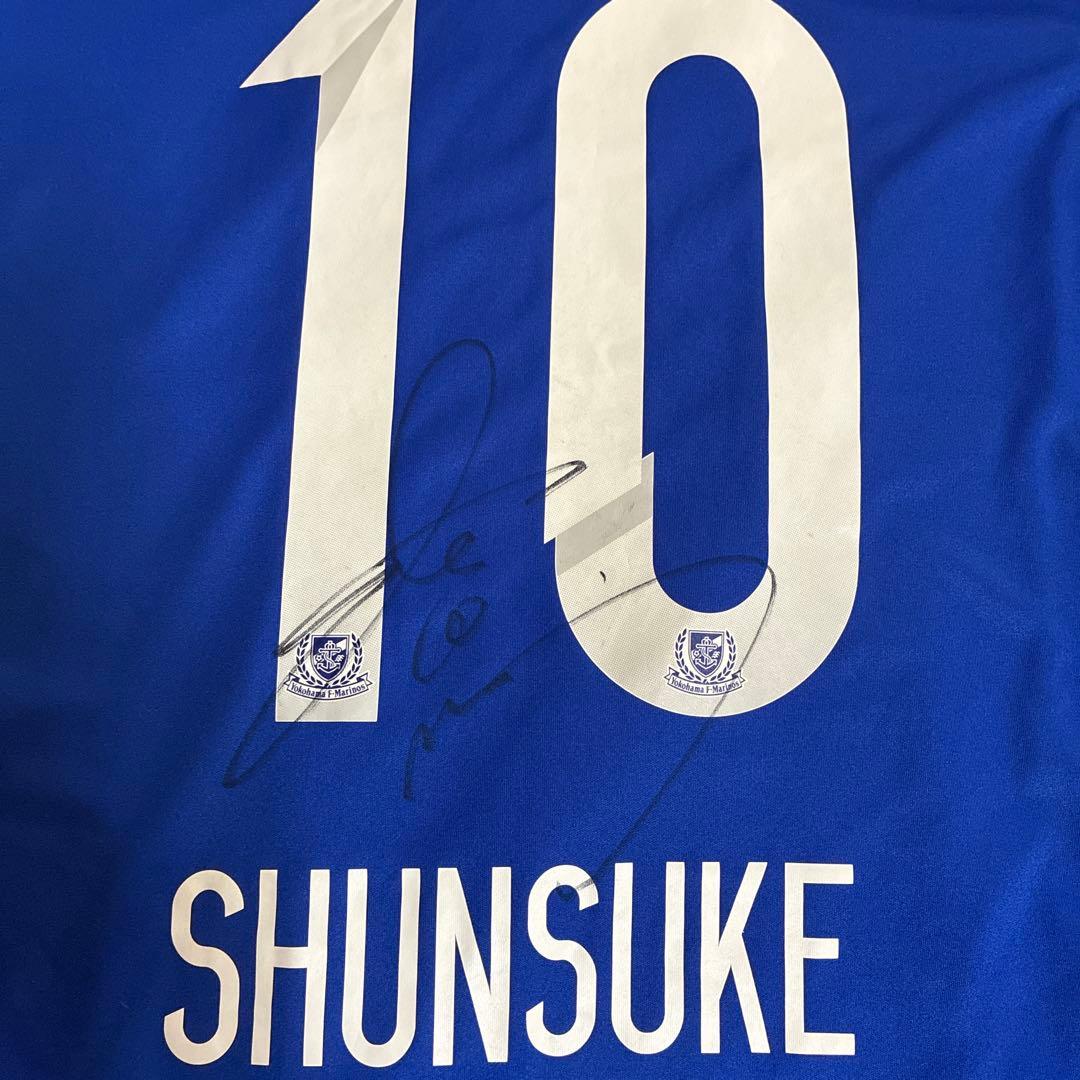 【激レアサイン入り】横浜F・マリノス中村俊輔#10 オーセンティックユニフォーム