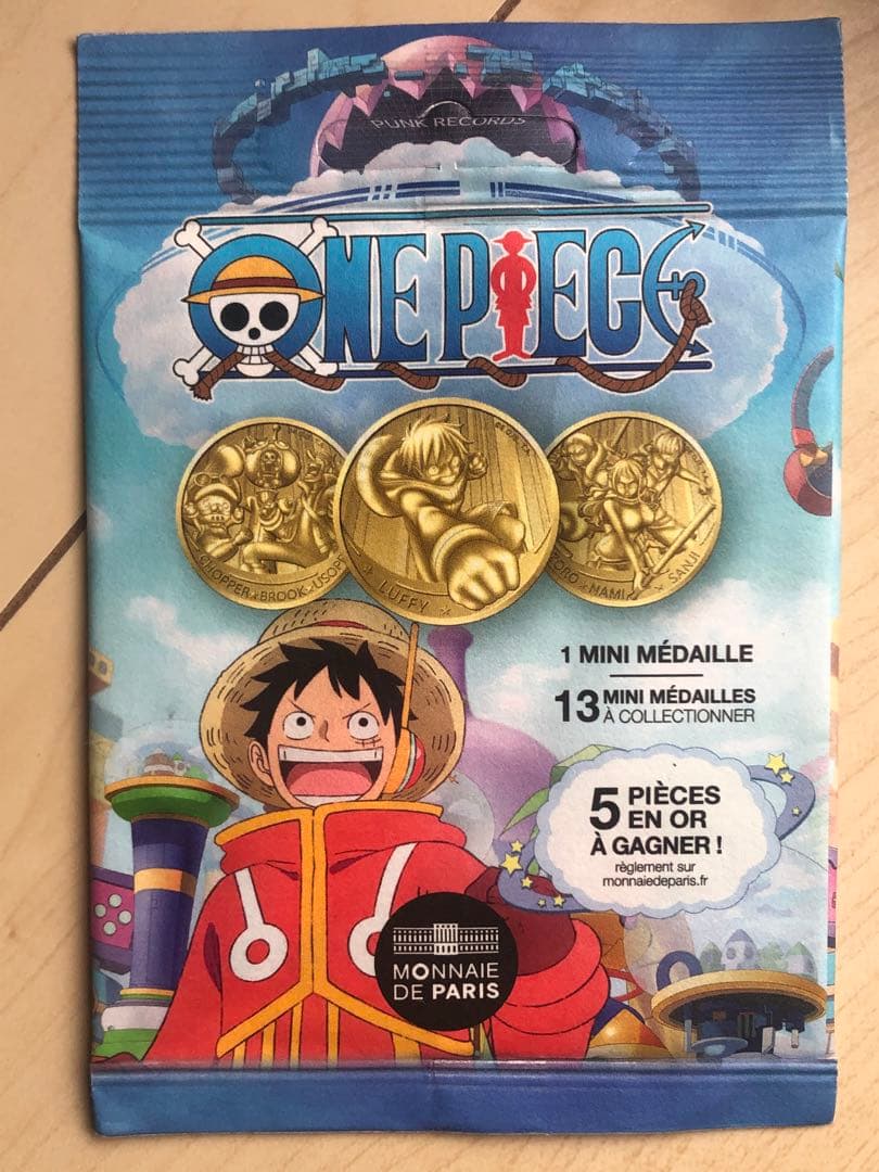 ONE PIECE ワンピース 26周年 フランスのパリ造幣局 特別な記念メダル