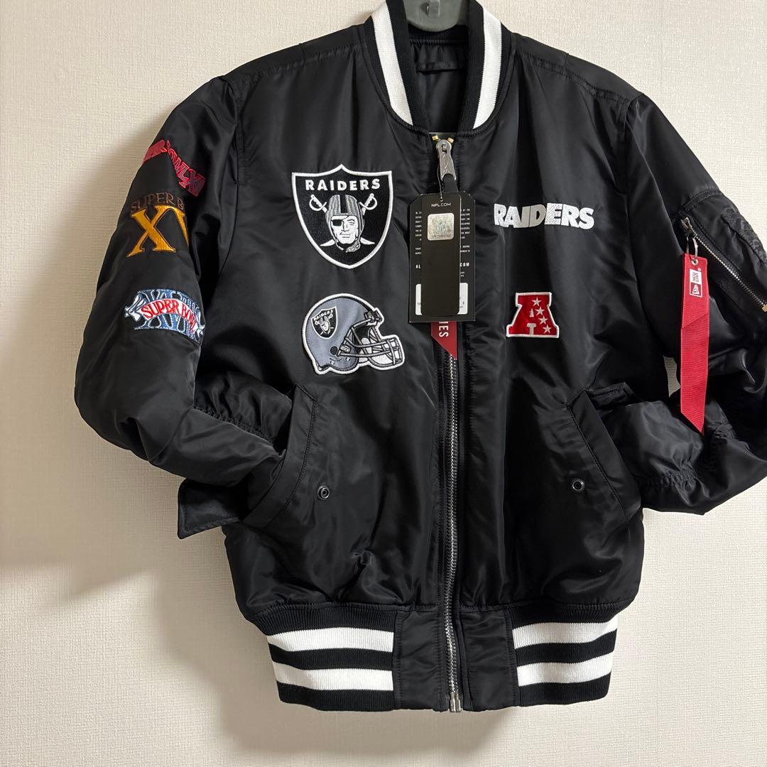 RAIDERS アルファインダストリーズ Sサイズ ジャケット リバーシブル