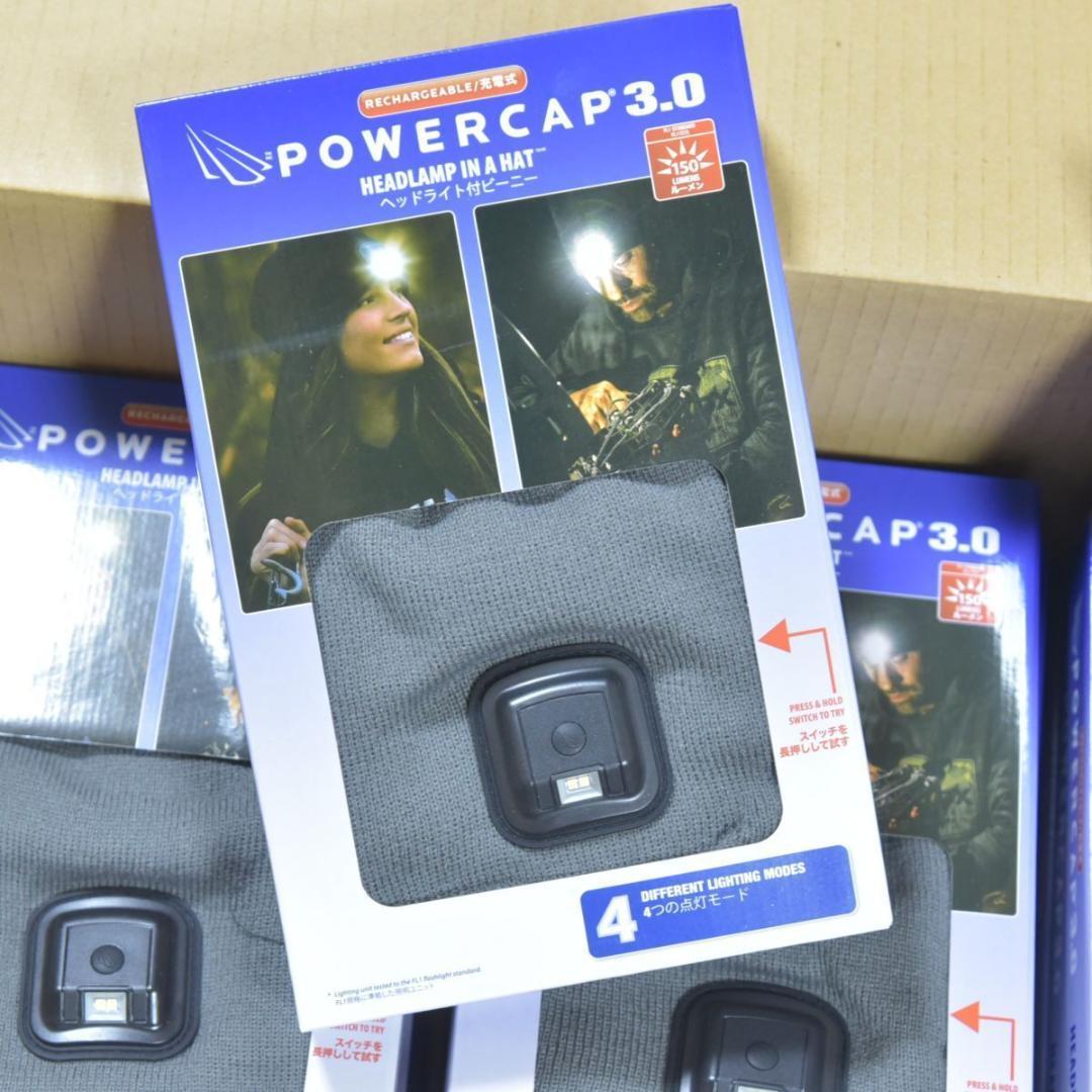 新品 POWERCAP 3.0 47点セット ヘッドライト付きビーニー帽ニット帽