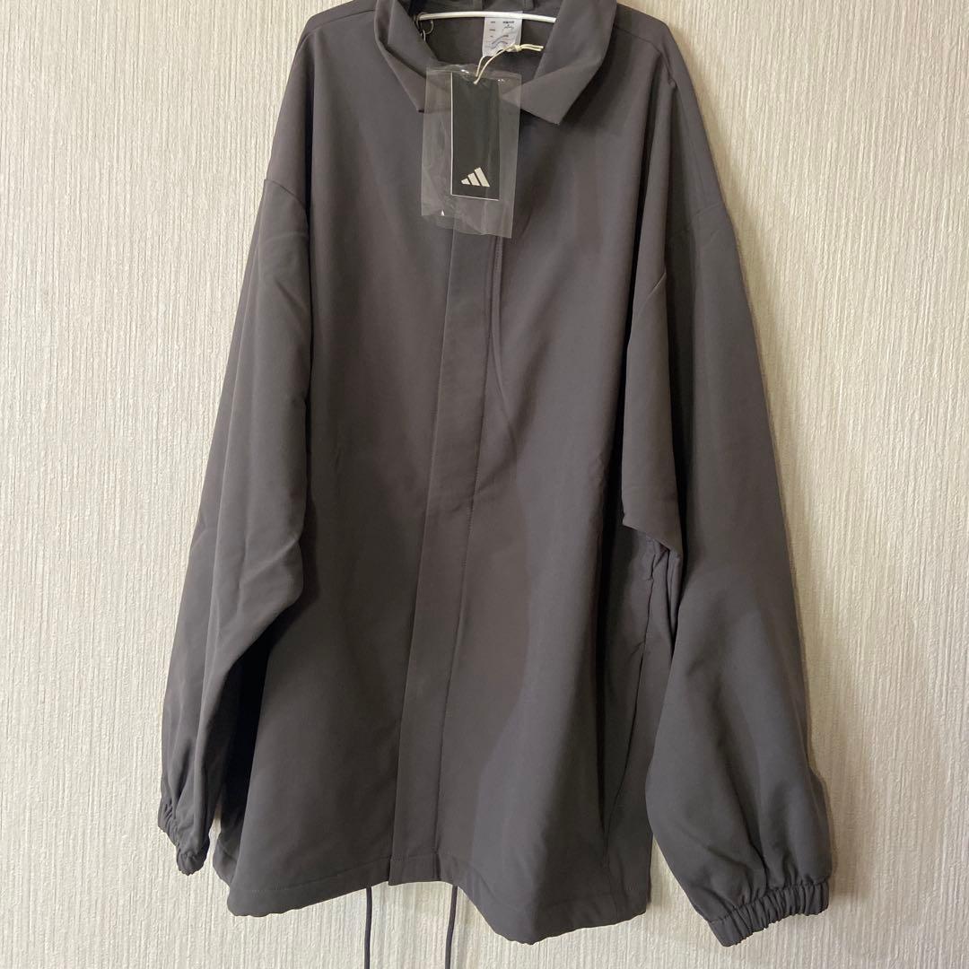 adidasメンズ バスケットボール 保温 裏起毛 コーチ ジャケット