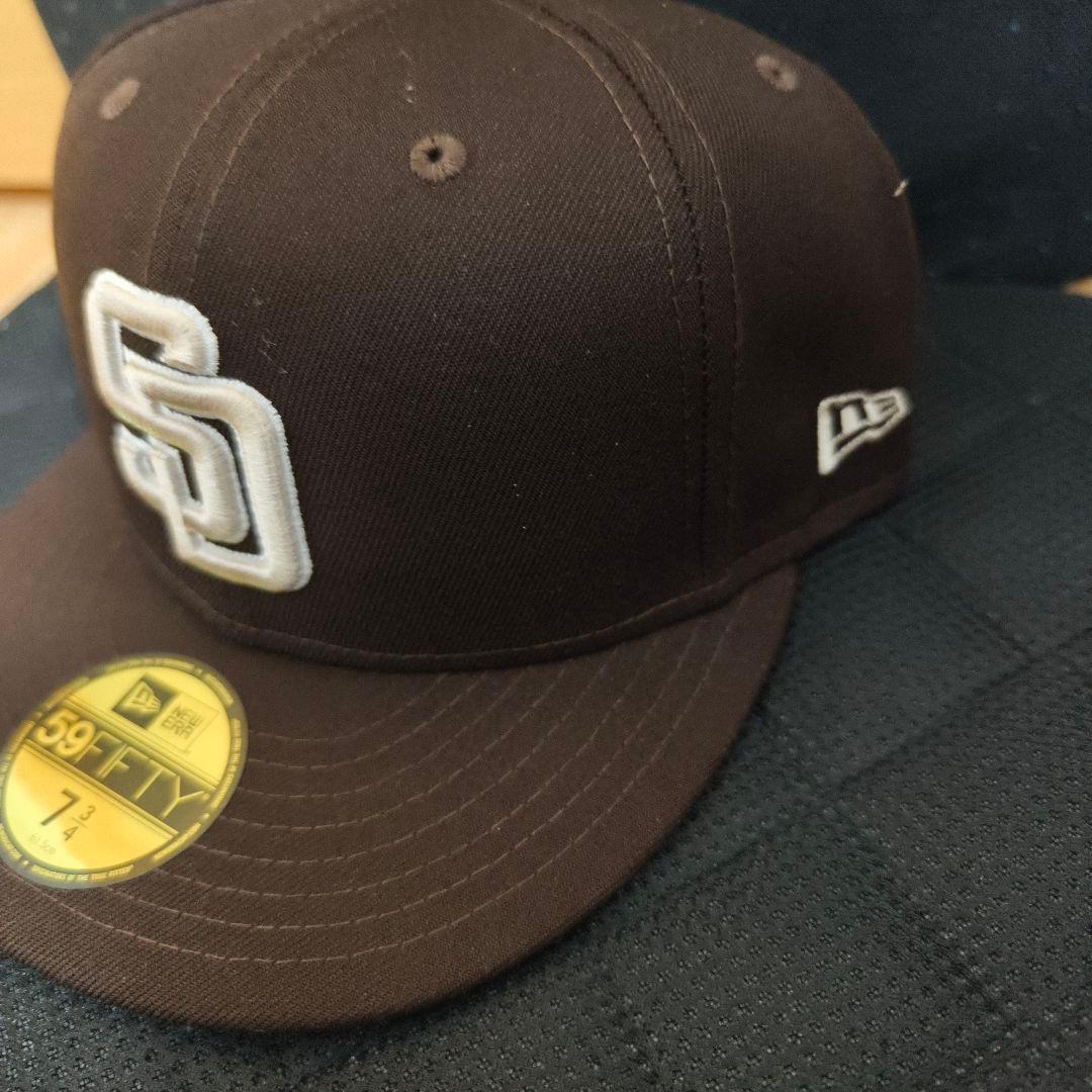 ニューエラ　59FIFTY サンディエゴ・パドレス キャップ 7 3/4