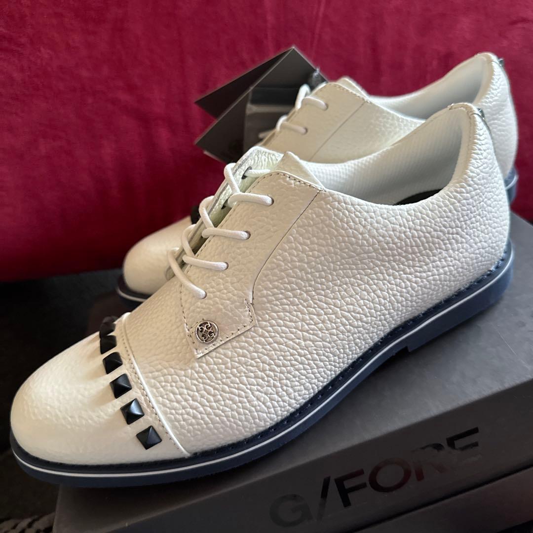 ゴルフシューズ　ジーフォア　レディース24.5㌢　CAP TOE