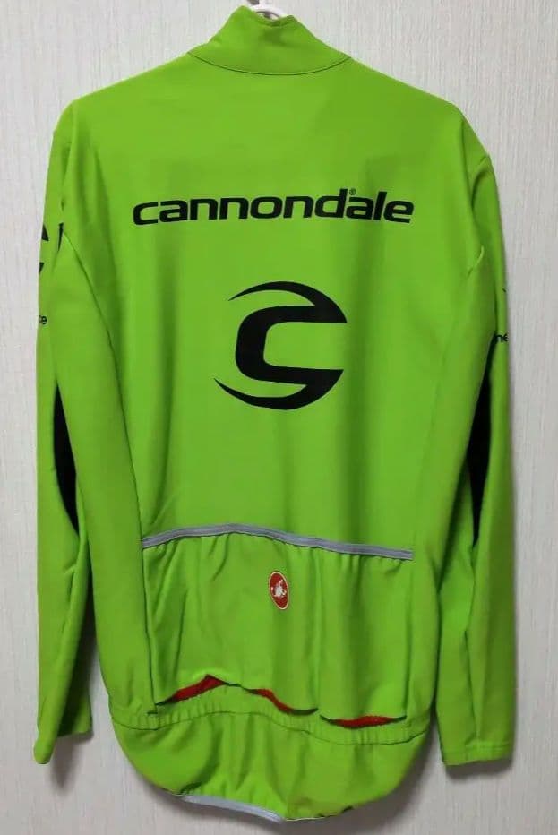 Castelli Cannondale サイクルジャージ L グリーン