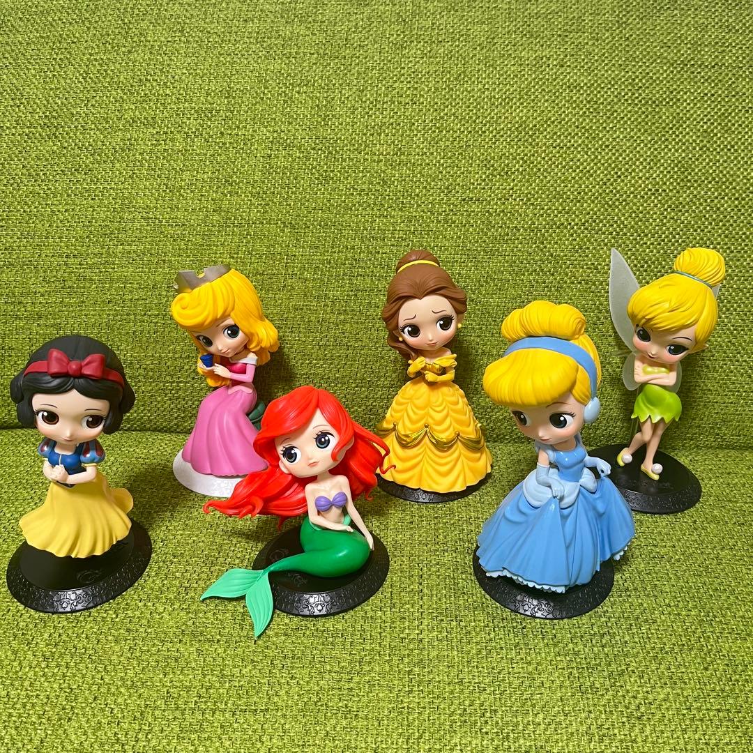 ［貴重］Qposket ディズニープリンセス フィギュア まとめ売り　※箱あり
