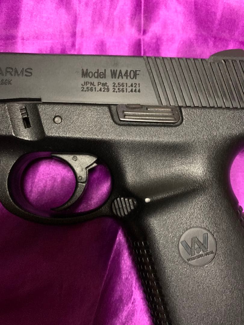 希少90ウエスタンアーム社製 WA40F Aガスブローバックガンシリン ダジャン